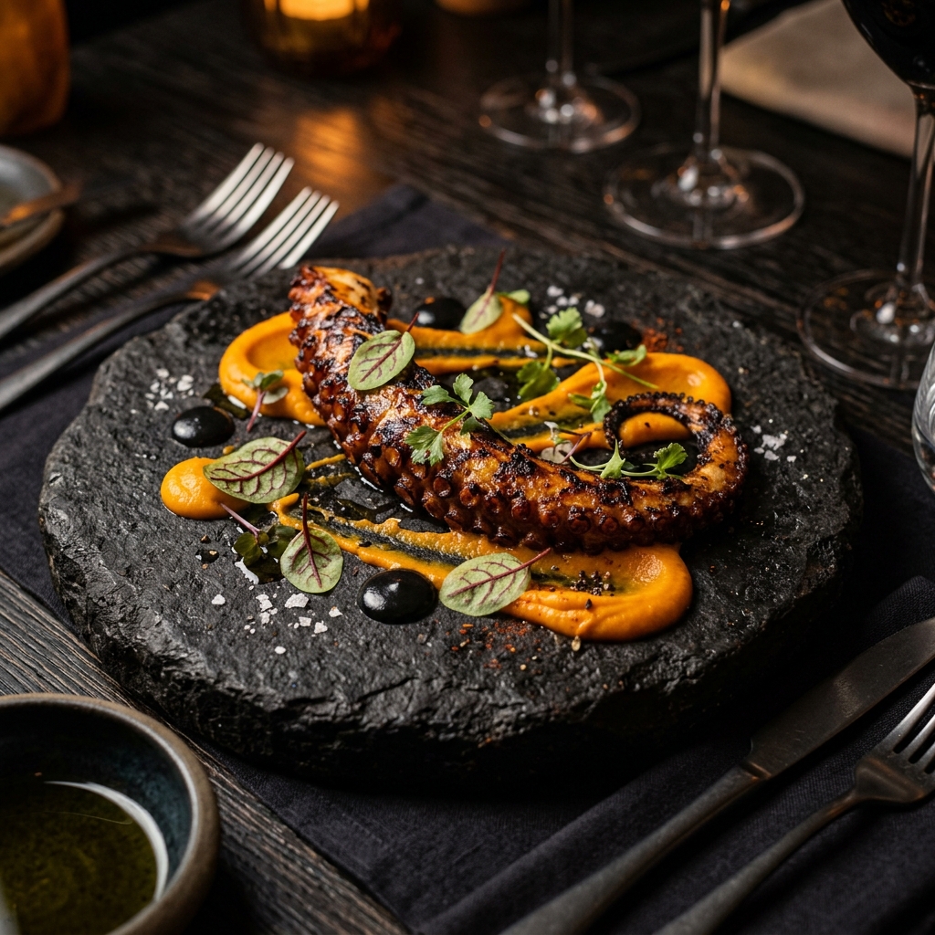 Pulpo al Fuego
